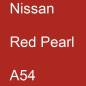 Preview: Nissan, Red Pearl, A54.